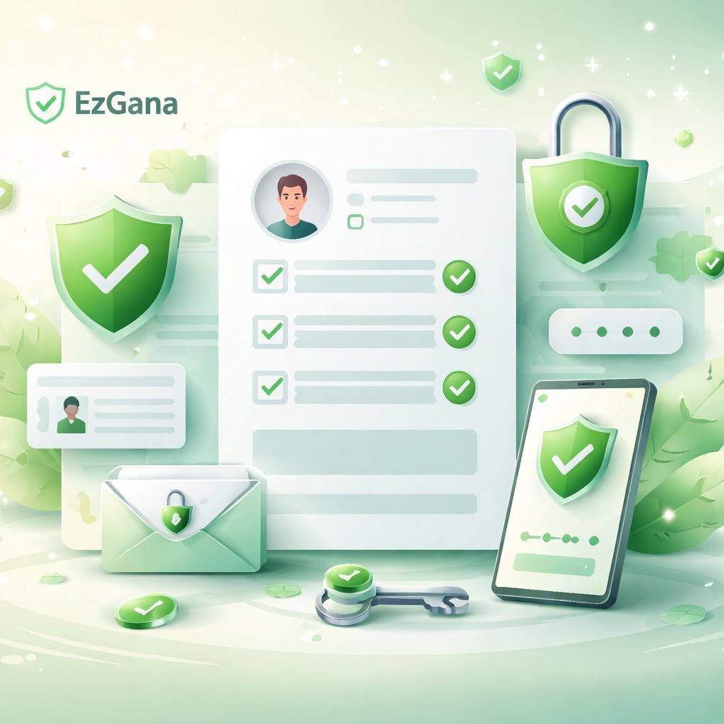 Herramientas de verificación y medidas de seguridad de cuenta EzGana